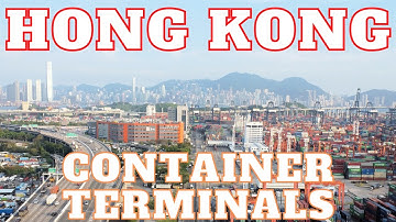 Hong Kong Container Terminals [4K]
