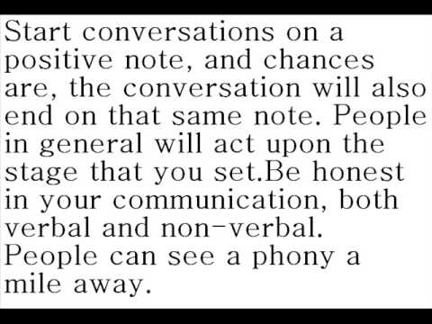 How to create a good first impression
