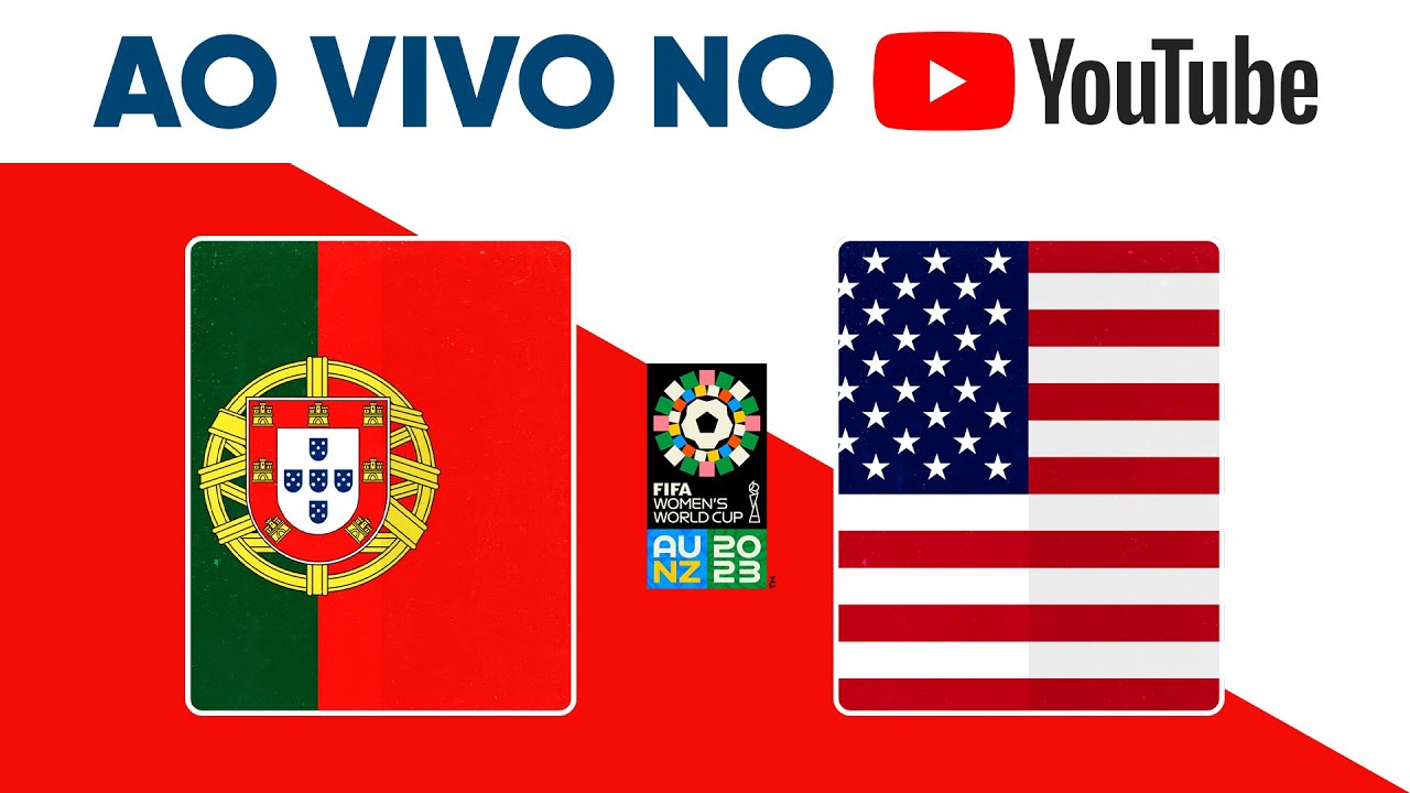 ASSISTA A PORTUGAL X ESTADOS UNIDOS AO VIVO E COM IMAGENS NO YOUTUBE DA CAZÉTV