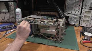 Tektronix 465B Board Removal Video (A Deeper Look)