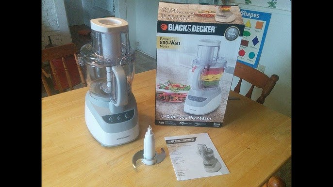BLACK+DECKER 3-in-1 Easy Assembly 8-Cup Food Processor Black FP4150B -  Superco Appliances, Furniture & Home Design