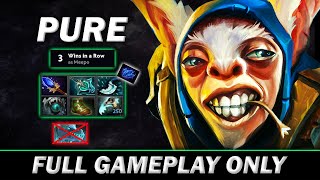 3 win in a row as a Meepo, Pure Meepo Against Winter Wvyern Offlane - Meepo Gameplay#713