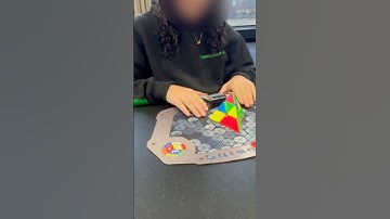 pyraminx solve from brookhaven summer 2025! #rubikscube #shorts #cubing #viral