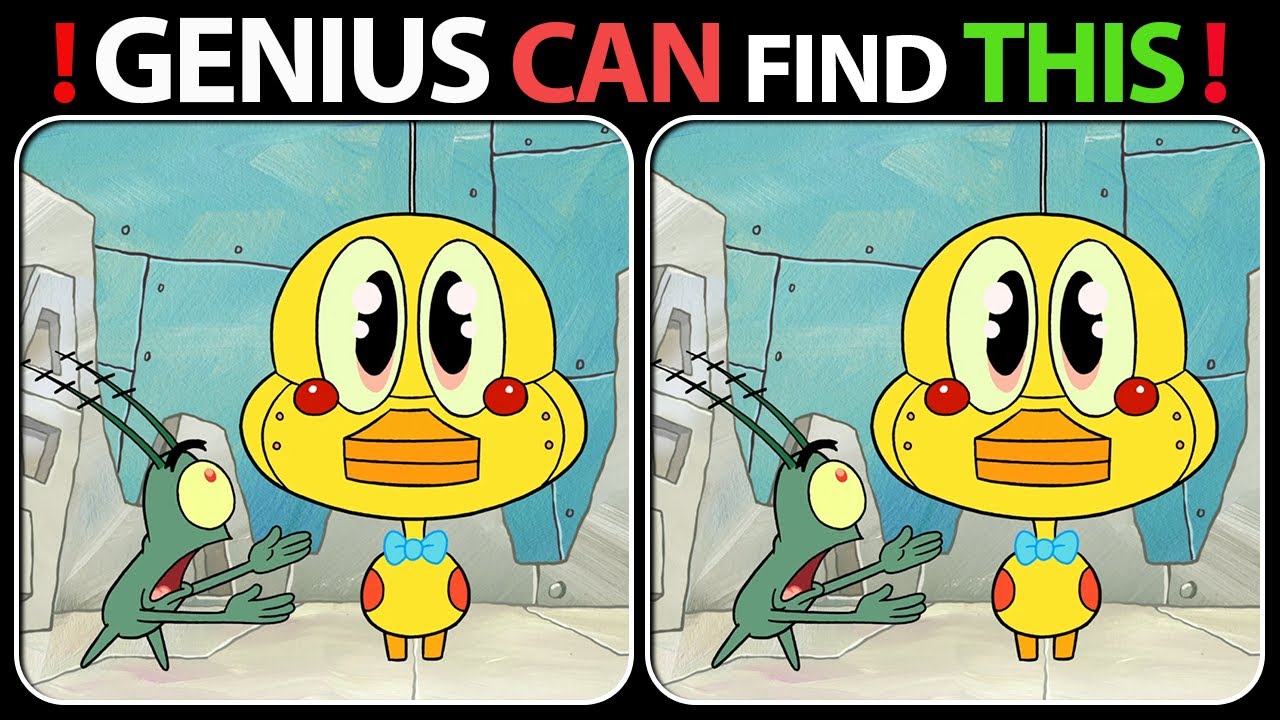 Spot The Difference #33 Only GENIUS CAN FIND THIS! [ Find 3 Differences ...