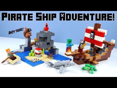 lego minecraft ship