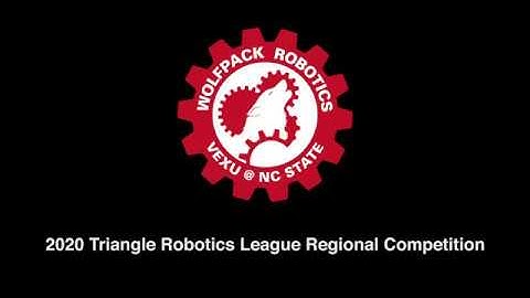 2020 Triangle Robotics League Regional Competition - NC State VEXU Community Award Online Challenge