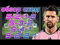 ОБЗОР СХЕМ ДЛЯ VSA !! 4 СХЕМЫ С ПЯТЬЮ ЗАЩИТНИКАМИ FC MOBILE !!
