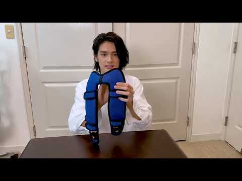 【DR. AIR】 DIY多用途氣墊可調式減震釋壓雙肩背帶墊 & 背包用氣墊護腰墊 × 張碩航