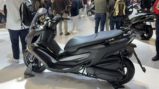 New Kymco Downtown 350 Gt 2026 The Ultimate Premium Maxi-Scooter Walkaround Eicma