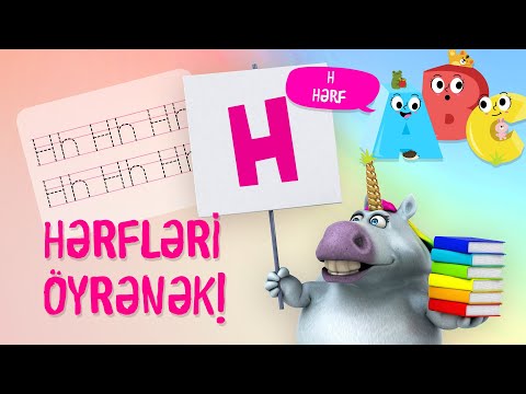 H hərfini öyrənirik! - Hərfləri öyrənək #11