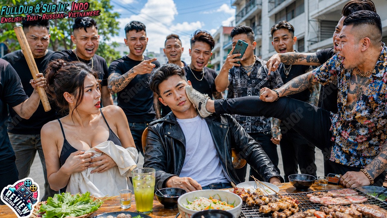 Bos Mafia Ajak Istri Makan BBQ Diremehkan, Mengamuk Dan Mengalahkan Semua Preman