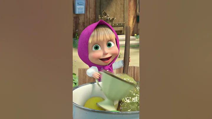 All in here! 🗣️🤗 #MashaAndTheBear #Shorts #cartoonforkids #kids