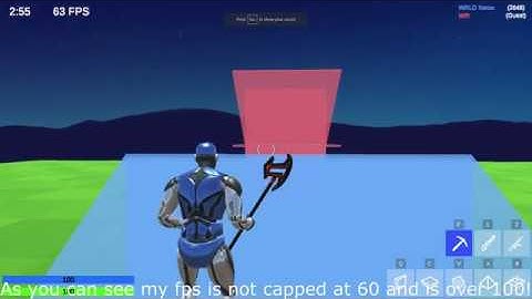 How to uncap fps on 1v1.lol