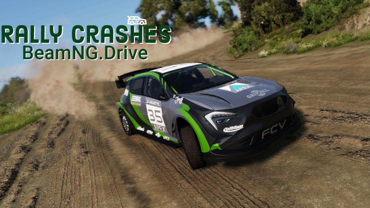 RALLY CAR CRASHES! | BeamNG