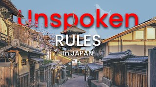 Japan Unspoken Rules – Know Before You Travel