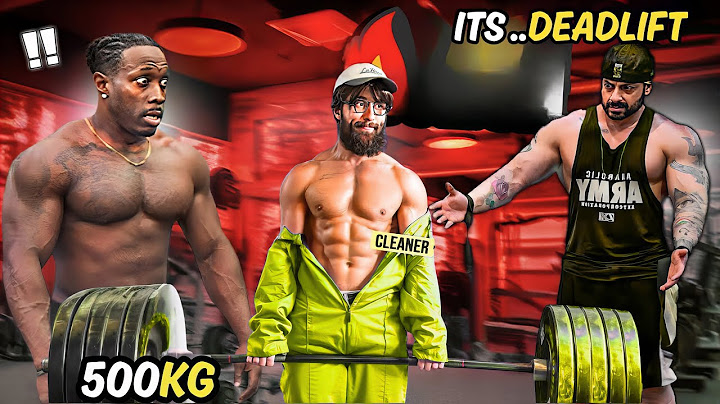 ELITE Powerlifter ANATOLY Use 32kg Mop | Pretended to be a CLEANER in a GYM #41