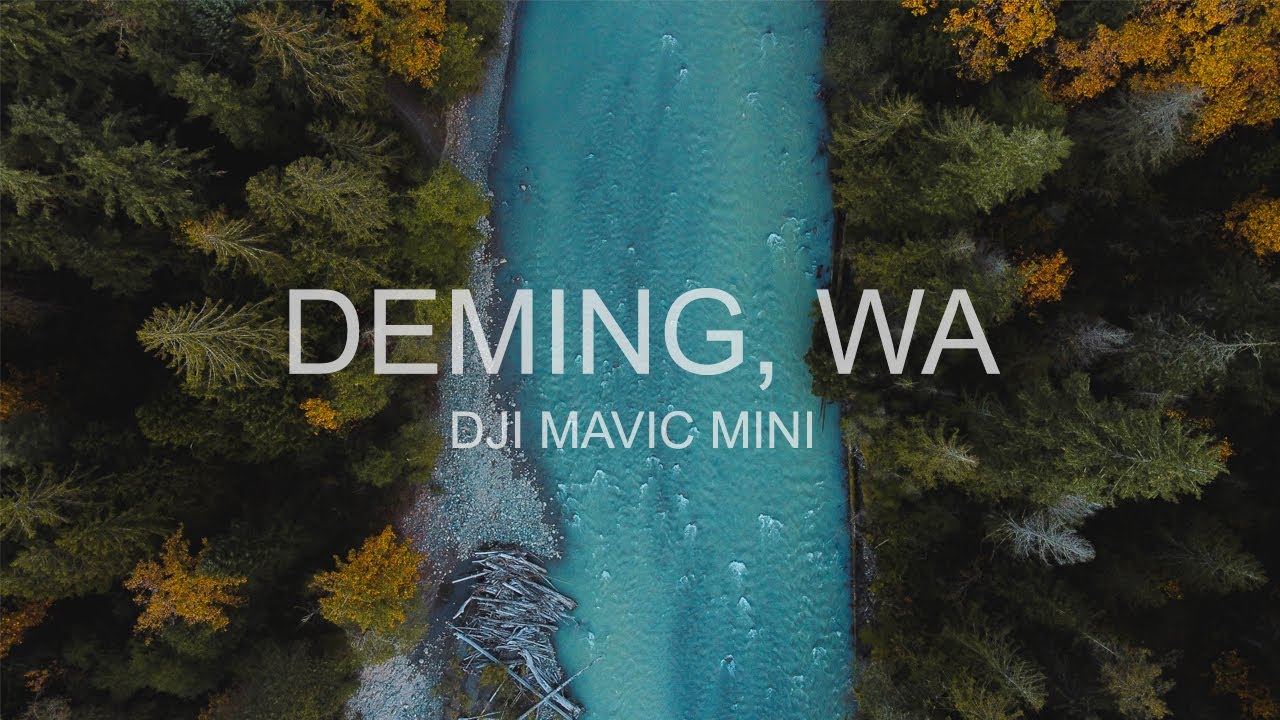 PNW Fall in Deming, WA with DJI Mavic Mini