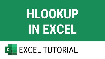 hlookup in Excel