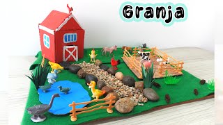 Como hacer la maqueta de una granja