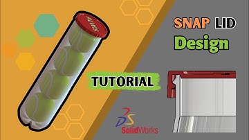 Solidworks Tutorial  - Lid With Lock
