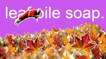 Turning Your Design Into Soap - Autumn Leaves Cold Process Soap Making | Royalty Soaps