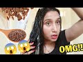 OMG😲 I used FLAXSEED Gel on my Hair for the First time &amp; this happened | shocking Results| in hindi