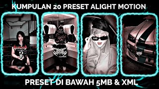 KUMPULAN 20 PRESET AM JJ BRUTAL KECE PARAH DIBAWAH 5MB TERBARU 2025