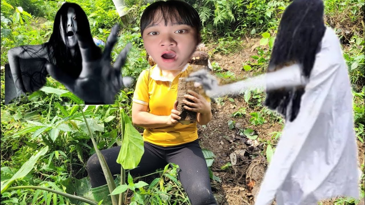 The girl went into the forest alone to pick potatoes and she was chased ...