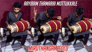 Aayiram Thamarai | Miruthangam Solo | T.Thuvarakan
