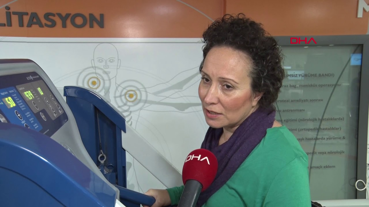 İki kez inme geçirdi şimdi merdiven çıkıyor