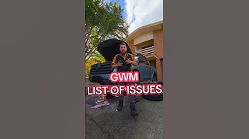 A BAD GWM.... #gwm #gwmcannon #cannon #mechanic #warranty #carrepair #Chinesecar #cars #4x4 #pseries