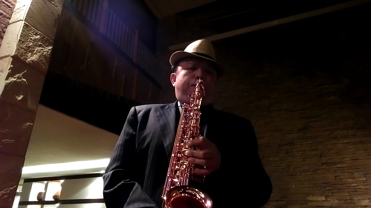 Test Overtone Rose Gold Alto saxophone YouTube
