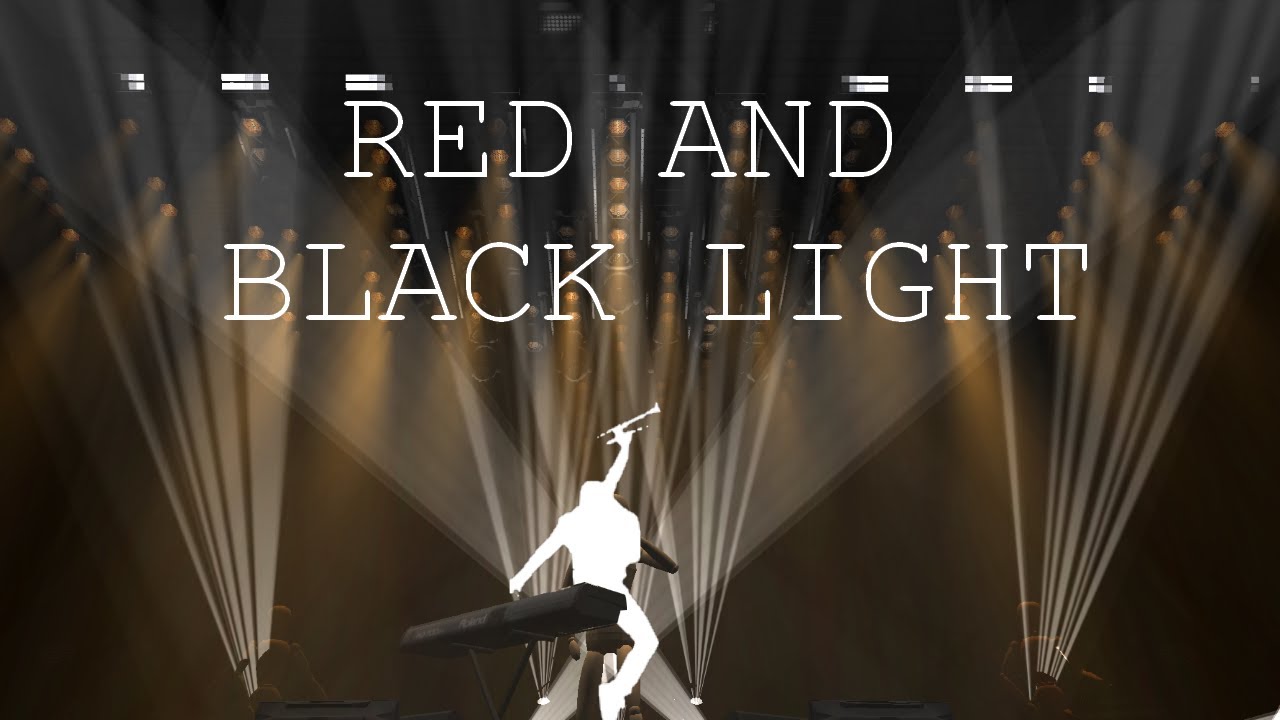 Red and Black Light Ibrahim Maalouf - Lightshow GrandMA on PC/3D