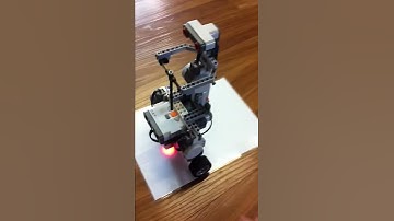 Lego NXT Segway with Color sensor test 1