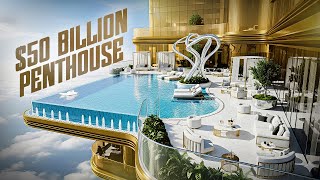 Inside The $50 Billion Penthouse Mansion They Don’t Want You Seeing!