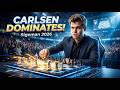 Magnus Carlsen's dominant play in his FIRST CLASSICAL TOURNAMENT OF THE YEAR!!