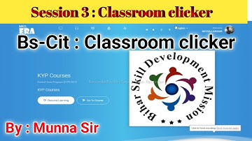 Bs-Cit 3 classroom clicker challenge /session 3 clicker classroom / kyp classroom session 3 all