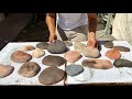 Como hacer  REPLICAS ROCAS De RIO PARA FACHADAS / making faux river rocks