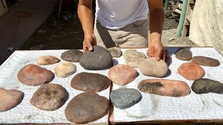 Como hacer  REPLICAS ROCAS De RIO PARA FACHADAS / making faux river rocks