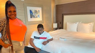 PEACH 🍑 1st TIME EVER STAYING AT SEMINOLE HARD ROCK HOTEL & CASINO 🎰 IN TAMPA FL ROOM TOUR 👀🤩👀