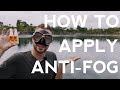 How to Apply Anti-Fog | Quick Scuba Tips