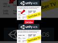 Unity Ads $500 EARNING🤑 #unityads