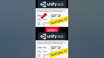 Unity Ads $500 EARNING🤑 #unityads