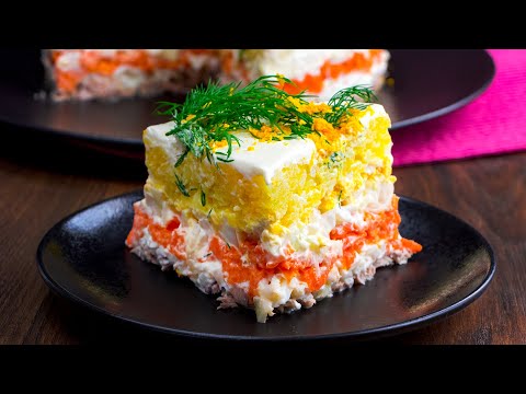 Vidéo: Comment Faire Une Salade De Mimosa Avec Des Sprats