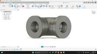 How to make an Elbow pipe joint in Fusion360