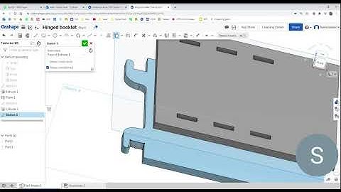 Hinged book - OnShape Laser Cutting
