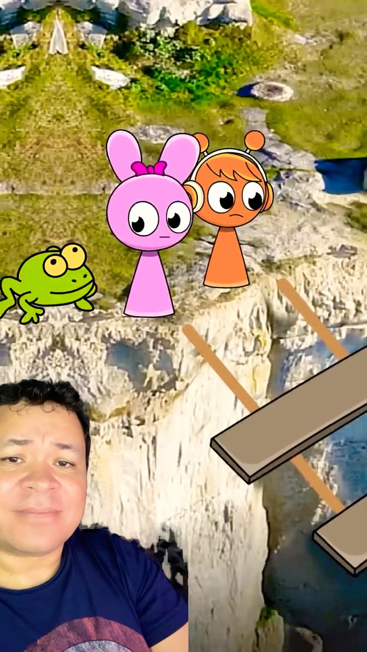 ELES VÃO CONSEGUIR ATRAVESSAR A PONTE? #mayumigames #sprunki #shortsvideo #youtubeshorts
