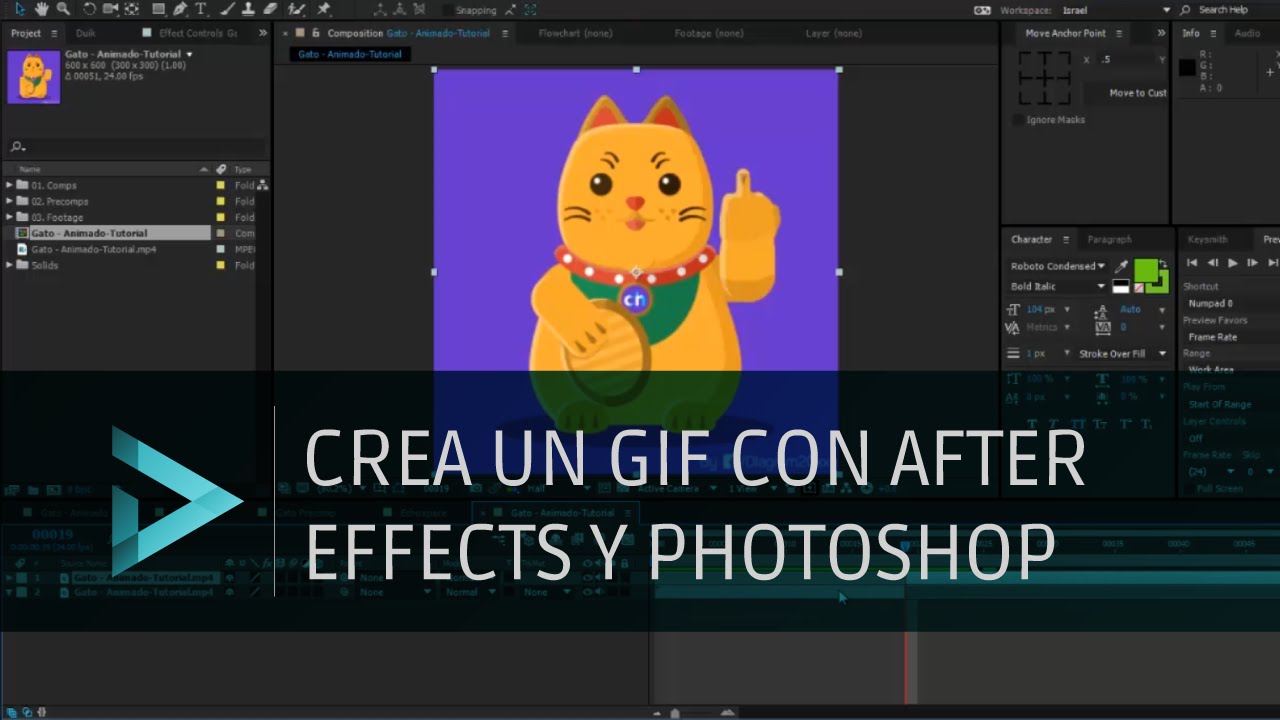 Cómo crear un GIF animado en Photoshop