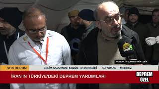 Nureddi̇n Şi̇ri̇n Devri̇m Muhafizlari Adiyaman Çadirkenti̇nde 18.02.2023