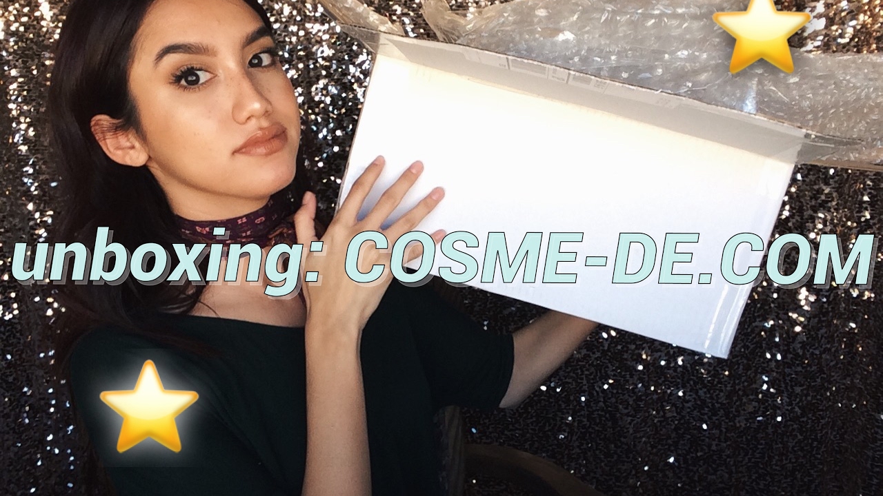 Unboxing: HUGE Haul from COSME-DE.COM| Starbies